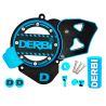 Комплект крышки зажигания Derbi V2 (вентилируемая) | Selection3D | Euro 3 и Euro 4