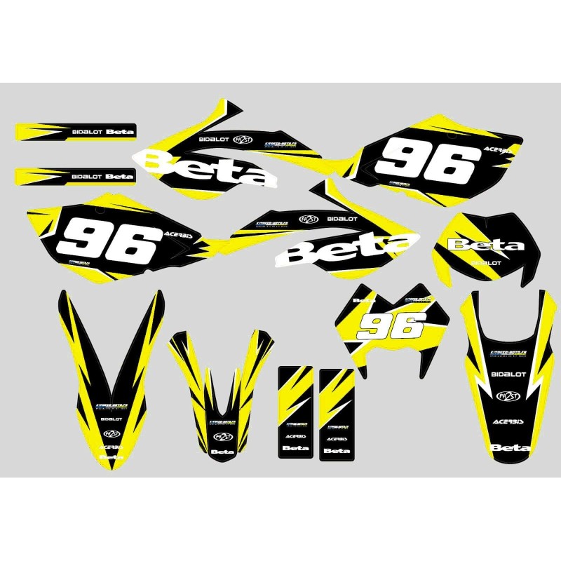 Kit Grafic Beta 50 | 2006-2010 | Autocolante de Înaltă Rezistență 300 Microni | Design Personalizat | Protecție și Estetică | Kit Grafic Beta 50 | 2006-2010 | Autocolante de Înaltă Rezistență 300 Microni | Design Personalizat | Protecție și Estetică |