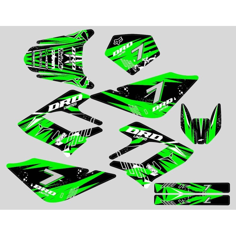 Kit Decorativ Derbi DRD Racing 50 | 2004-2009 | Autocolante de Înaltă Rezistență 300 Microni | Design Personalizat | Protecție ș Kit Decorativ Derbi DRD Racing 50 | 2004-2009 | Autocolante de Înaltă Rezistență 300 Microni | Design Personalizat | Protecție ș