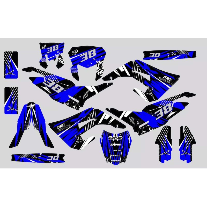 Kit Decal Derbi 50 | 2018-2021 | Adesivi Alta Resistenza 300 micron | Design Personalizzato Kit Decal Derbi 50 | 2018-2021 | Adesivi Alta Resistenza 300 micron | Design Personalizzato