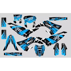 Zestaw Dekoracyjny Derbi 50 | 2018-2021 | Naklejki Wysokiej Oporności 300 mikronów | Personalizowany Design