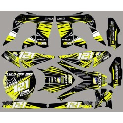 Zestaw Naklejek Derbi DRD Pro 50 | Wysokoodporne Naklejki 300 Mikronów | Spersonalizowany Design