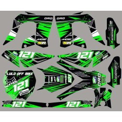 Zestaw Naklejek Derbi DRD Pro 50 | Wysokoodporne Naklejki 300 Mikronów | Spersonalizowany Design