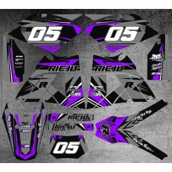 Rieju MRX 50 Decal Kit | High-Resistance 300-Micron Stickers | Custom Design