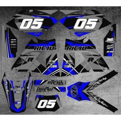 Rieju MRX 50 Decal Kit | High-Resistance 300-Micron Stickers | Custom Design