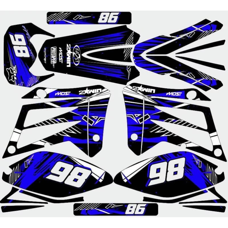 Sherco 50 Dekor-Kit | Hochbeständige Aufkleber 300 Mikron | Maßgeschneidertes Design Sherco 50 Dekor-Kit | Hochbeständige Aufkleber 300 Mikron | Maßgeschneidertes Design