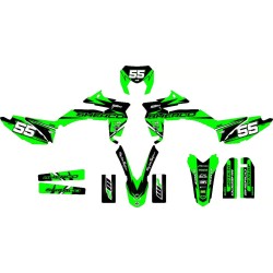 Kit Dekoracija Sherco 50 | Nakon 2012 | Naljepnice visoke otpornosti 300 mikrona | Personalizirani dizajn
