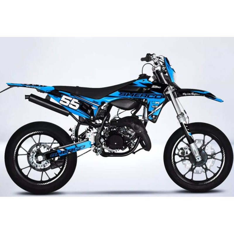 Sherco 50 Deco Kit | After 2012 | High-Resistance 300-Micron Stickers | Custom Design Sherco 50 Deco Kit | After 2012 | High-Resistance 300-Micron Stickers | Custom Design