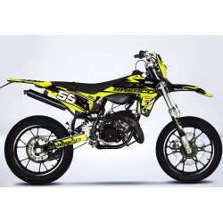 Kit Decorativo Sherco 50 | Después de 2012 | Pegatinas de Alta Resistencia de 300 Micrones | Diseño Personalizado