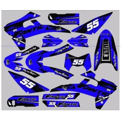 Kit Decorazione Fantic XM/XE 50 (2017-2022) | Stickers ad Alta Resistenza 300 micron | Design Personalizzato