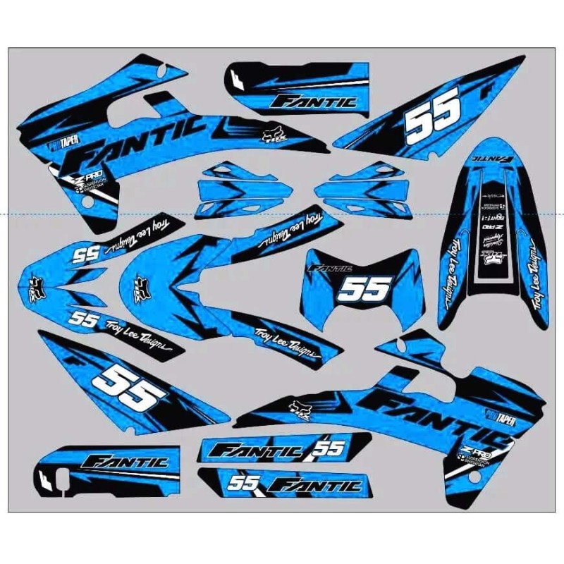 Kit de Decoração Fantic XM/XE 50 (2017-2022) | Adesivos de Alta Resistência 300 microns | Design Personalizado Kit de Decoração Fantic XM/XE 50 (2017-2022) | Adesivos de Alta Resistência 300 microns | Design Personalizado