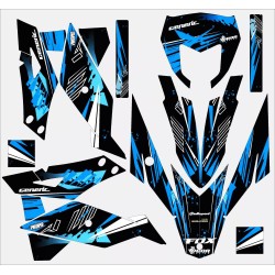 Generic Trigger 50 Decal Kit | High-Resistance 300 Micron Stickers | Custom Design