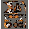 Zestaw Dekoracyjny Gilera RCR Przed 2011 | Naklejki o Wysokiej Wytrzymałości 300 Mikronów | Personalizowany Design
